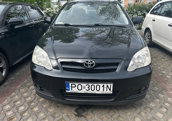 Toyota Corolla cena 11000 przebieg: 209427, rok produkcji 2004 z Poznań małe 137